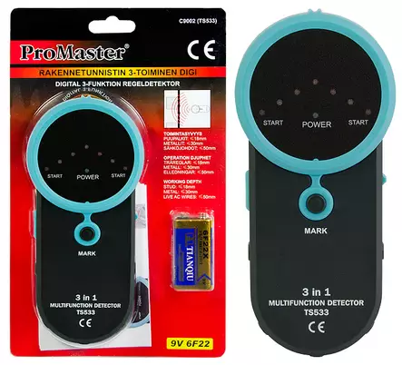 Regeldetektor digital 3-funktion - Multimetrar och testare - 6420286890029 - 1