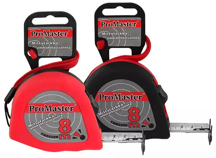 Måttband 8m - Mått och vattenpass - 6420286015569 - 1