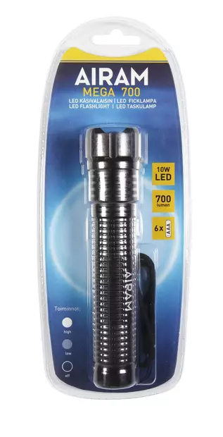Airam teho Led taskulamppu 700 10w myyntipakkaus - Ficklampor - 6435200218919 - 2