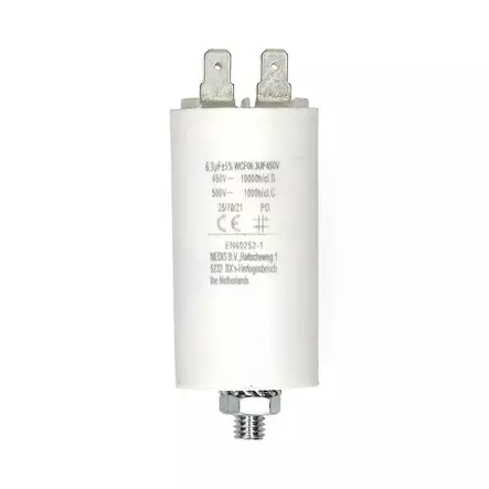 Capacitor CBB60 6.3UF 450Vac Faston 10 pcs - Reservdelar - 5412810477159 - 10