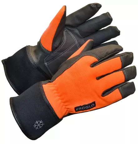 Montörsarbetsjacka, PROGLO WINTERPROOF, PU-beläggning/spandex, vattenavvisande membran, fleecefoder - Fodrade handskar - 0283080139079 - 1