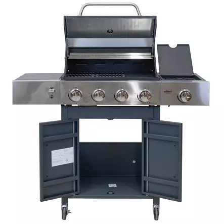 Hornet kaasugrilli 4+1 harmaa - Gasolgrillar - 6438168119519 - 2