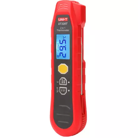 Infrarödtermometer UT320T 2-i-1 - Infraröda termometrar - 6935750532409 - 1