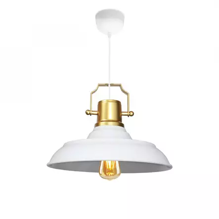 Taklampa Opviq AYD-3642 Vit Metall 25 x 18 cm - Tak- och vägglampor - 8684282435099 - 1