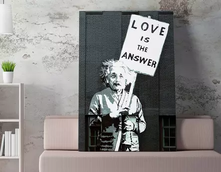 Dekorativ canvasmålning, flerfärgad, 50 x 70 cm, fängslande, hållbar - Tavlor och ramar - 8683342478649 - 2