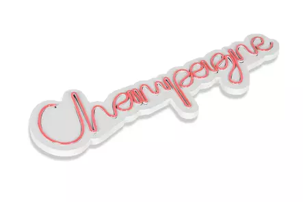 Dekorativ Led Väggbelysning Wallity Champagne Rosa Plast 60x18 cm - Ljussmycken och ljusfigurer - 8682870655539 - 1