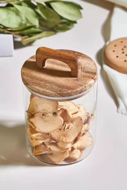 Burkset Hermia Akasya Transparent Glas 2 Delar - Dagliga köksartiklar - 8684283784929 - 2