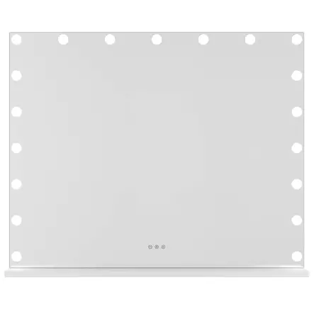 Lumio Lights Hollywood 100x80 cm sminkspegel med 19 LED-lampor - Smink och sminktillbehör - 6438014427959 - 1