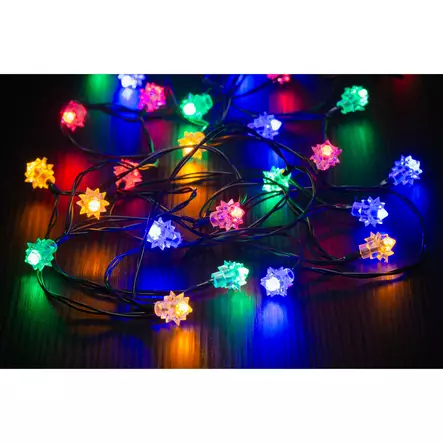 Retro LED-valosarja 120 LED monivÃ¤rinen - Ljusslingor - 6410416419299 - 1