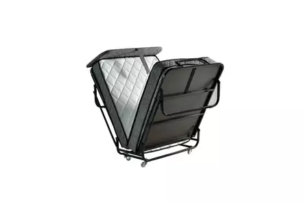 Fällsäng Hanah Home Otel Katlan?r Vit Metall 90x200x15 cm - Sängar - 8682870568679 - 2