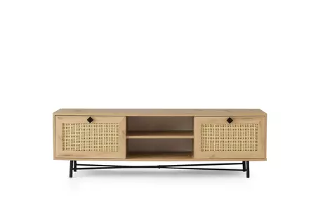 TV-bänk Hanah Home Begonya 180 Ek Spånskiva 180x60x40 cm - TV-bänkar - 8682870168619 - 1