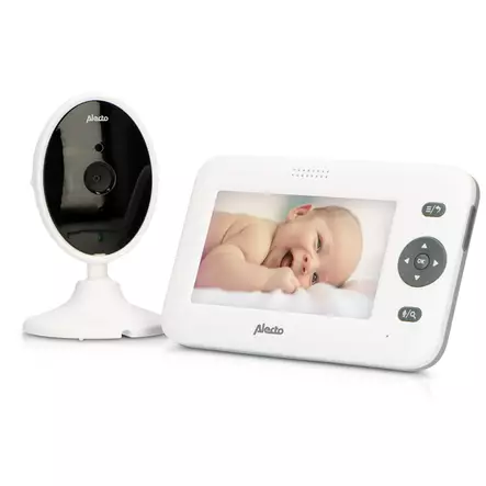 Video babyvakt med 4,3" färgdisplay Vit - Babylarm - 8712412585069 - 10
