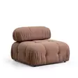 Fåtölj Atelier del Sofa Bubble O1 Brun Polyester 95x95x75 cm - Soffor - 8683743323869 - 1
