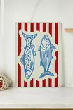 Skärbräda Hermia Flerfärgad Glas 30x40 cm - Köksredskap - 8684283732609 - 3