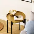 Soffbord Hanah Home Shb002 Svart Guld Metall 44x57x44 cm - Soffbord - 8684282360629 - 4
