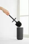 Toalettborste Mijölnir Antracit 100% Plast 10,5x10,5x33 cm - Badrumstillbehör - 8684283711659 - 3