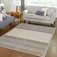 Matta Conceptum Wooson?l133 Beige Brun Svart Bomull 80x50 cm - Små mattor och gångmattor - 8683742640349 - 3