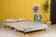 2-sits bäddsoffa Atelier del Sofa Folde Cream Polyester 120x80x79 cm - Bäddsoffor - 8683743716609 - 5