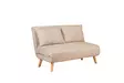 2-sits bäddsoffa Atelier del Sofa Folde Cream Polyester 120x80x79 cm - Bäddsoffor - 8683743716609 - 1