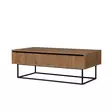 Soffbord Hanah Home Est Valnöt Spånskiva 120x43x60 cm - Soffbord - 8682870773479 - 1