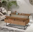 Soffbord Hanah Home Est Valnöt Spånskiva 120x43x60 cm - Soffbord - 8682870773479 - 3