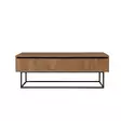 Soffbord Hanah Home Est Valnöt Spånskiva 120x43x60 cm - Soffbord - 8682870773479 - 4