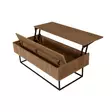 Soffbord Hanah Home Est Valnöt Spånskiva 120x43x60 cm - Soffbord - 8682870773479 - 6