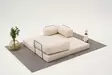 3-sits soffa Atelier del Sofa Comfort Cream Chenille 190x95x75 cm - Soffor - 8684283436279 - 6