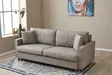 3-sits bäddsoffa Atelier del Sofa Eva Cream Polyester 210x90x82 cm - Bäddsoffor - 8683743274369 - 3