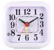 4Living Väckarklocka 7,5 cm - Tyst svepande visare (Svart/Vit) - Väckarklockor - 6410411160769 - 3