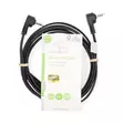 Audio Video-kabel | 3.5 mm Hane | 3.5 mm Hane | Nickelplaterad | 2.00 m | Rund | PVC | Svart - Nedis produkter - 5412810426539 - 66