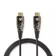 Aktiva optiska High Speed HDMI kabel med Ethernet | HDMI Kontakt | HDMI Kontakt | 4K@60Hz | 18 Gbps | 40.0 m | Rund | PVC | Svart | Presentbox - HDMI-kablar - 5412810318209 - 1