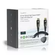 Aktiva optiska High Speed HDMI kabel med Ethernet | HDMI Kontakt | HDMI Kontakt | 4K@60Hz | 18 Gbps | 40.0 m | Rund | PVC | Svart | Presentbox - HDMI-kablar - 5412810318209 - 69
