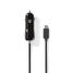 Billaddare | 15 W | 1x 3.0 A | Antal utgångar: 1 | USB-C (Fast) Kabel | 1.00 m | Single Voltage Output - Bilbatteriladdare - 5412810267309 - 8