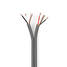Ljud Kabel | 4 x 0.16 mm² | Koppar | 100.0 m | Rund | PVC | Mörkgrå | Rulle - Ljudkablar - 5412810296309 - 3