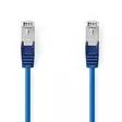 CAT5e nätverkskabel | SF/UTP | RJ45 hane | RJ45 hane | 2.00 m | Rund | PVC | Blå | Label - Dator och nätverk - 5412810422609 - 1