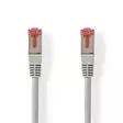 CAT6 Nätverkskabel | RJ45 hane | RJ45 hane | SF/UTP | 10.0 m | Rund | PVC | Grå | Label - Dator och nätverk - 5412810428199 - 1