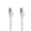 Cat 8.1 nätverkskabel | S/FTP | RJ45 hane | RJ45 hane | 0.25 m | Rund | LSZH | Vit | Kuvert - Dator och nätverk - 5412810319619 - 1