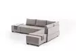 Hörnbäddsoffa Atelier del Sofa Fly Right Cream Bomull Och Polyester 210x280x70 cm - Soffor - 8682870926769 - 6