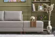 Hörnbäddsoffa Atelier del Sofa Fly Right Cream Bomull Och Polyester 210x280x70 cm - Soffor - 8682870926769 - 4