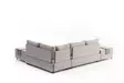 Hörnbäddsoffa Atelier del Sofa Fly Right Cream Bomull Och Polyester 210x280x70 cm - Soffor - 8682870926769 - 8