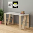 Skrivbord Hanah Home Honey Vit Ek Spånskiva 140x75x60 cm - Skrivbord - 8681875277029 - 1