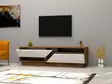 TV-bänk Hanah Home Koza Valnöt Spånskiva 160x45x40 cm - TV-bänkar - 8683342050029 - 2