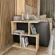 Sidobord Hanah Home Life Ek Spånskiva 60x60x20 cm - Sidobord och extrabord - 8681875377309 - 1