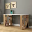 Skrivbord Hanah Home Maze Vit Ek Spånskiva 140x75x60 cm - Skrivbord - 8681875279429 - 1