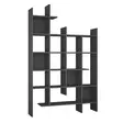 Bokhylla Hanah Home Manco Antracit Spånskiva 122x188x25,5 cm - Bokhyllor - 8681875276749 - 2