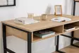 Skrivbord Hanah Home Misto Safir Spånskiva 120x72x60 cm - Skrivbord - 8681875587869 - 3
