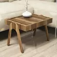 Nestingbord Hanah Home Roma Valnöt Spånskiva 53,6x64x40 cm - Bord - 8681875184129 - 3