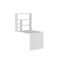 Skrivbord Hanah Home Sedir Vit Spånskiva 59x74x90 cm - Skrivbord - 8681875796209 - 2