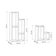 Bokhylla Hanah Home Sule Vit Spånskiva 42x89x20 cm 42x45x20 cm - Bokhyllor - 8681875200669 - 4